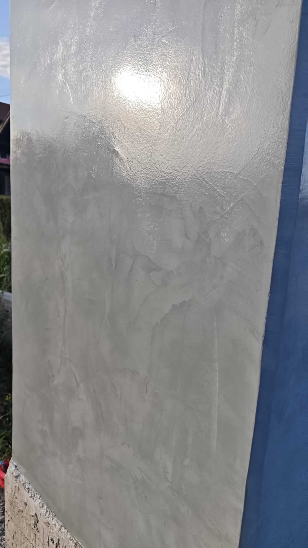 Detalj kontinuirane zidne površine u tehnici Mikrocement (8)