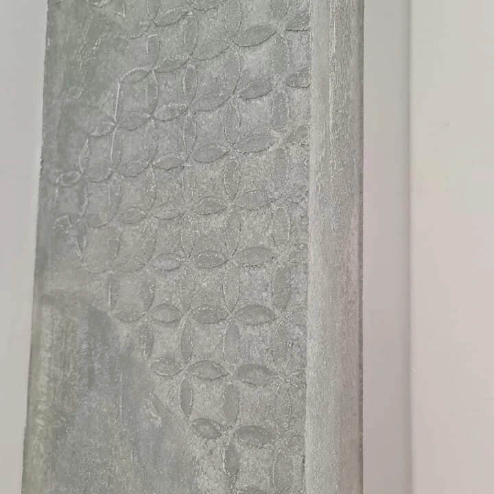 Detalj cementne teksture u tehnici Meteore 10 Cemento (1)