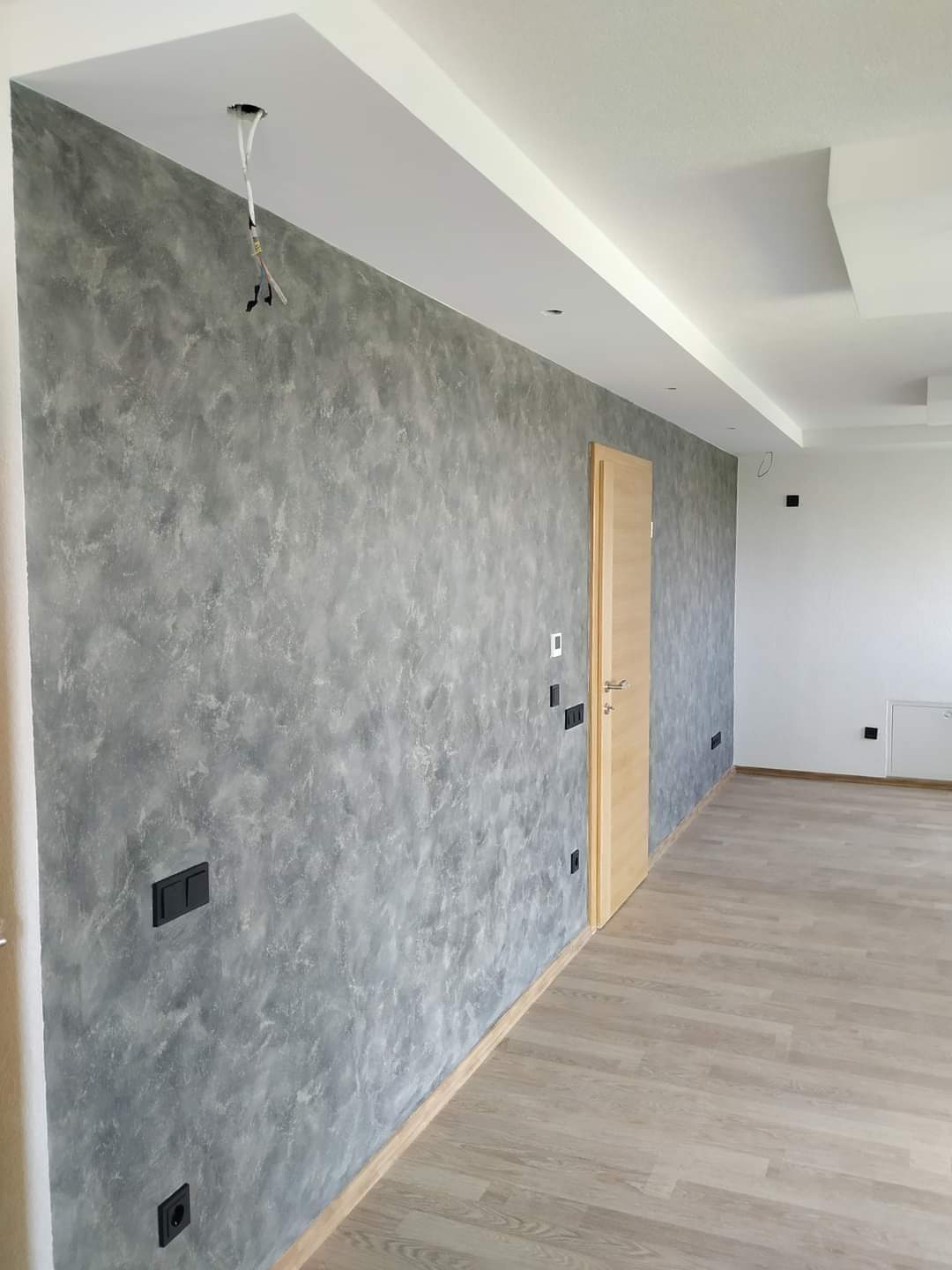 Detalj metalnog efekta u tehnici Klondike (4)